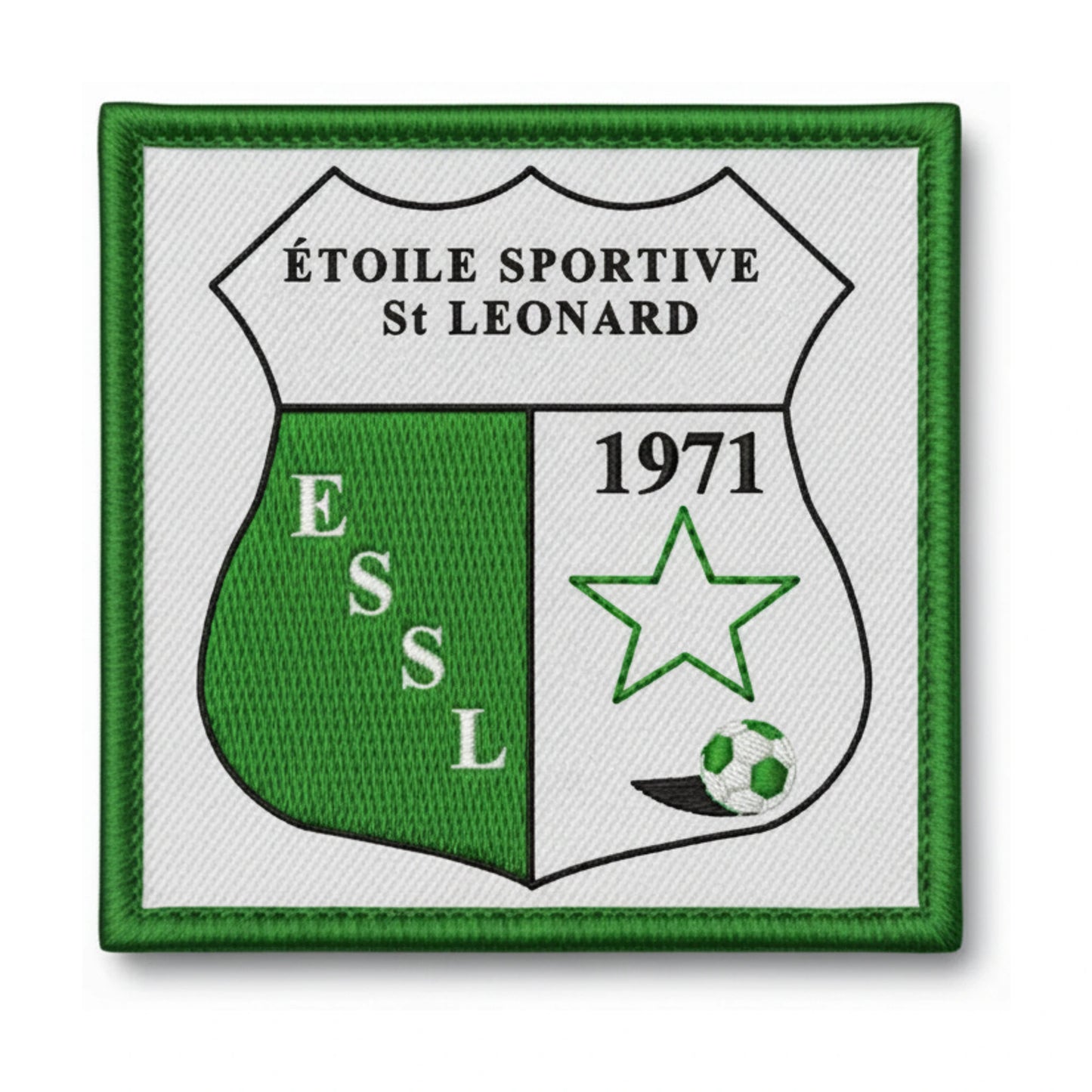 Patch brodé F. C. DE ST LEONARD Football logo