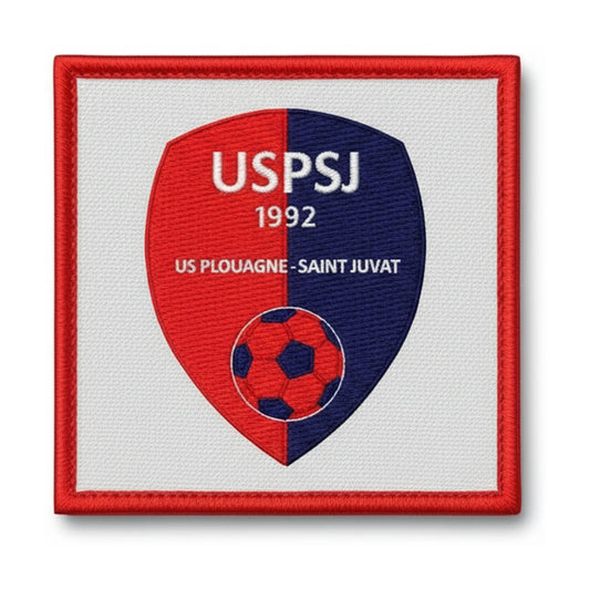 Patch brodé U.S. PLOUASNE - SAINT JUVAT Football logo