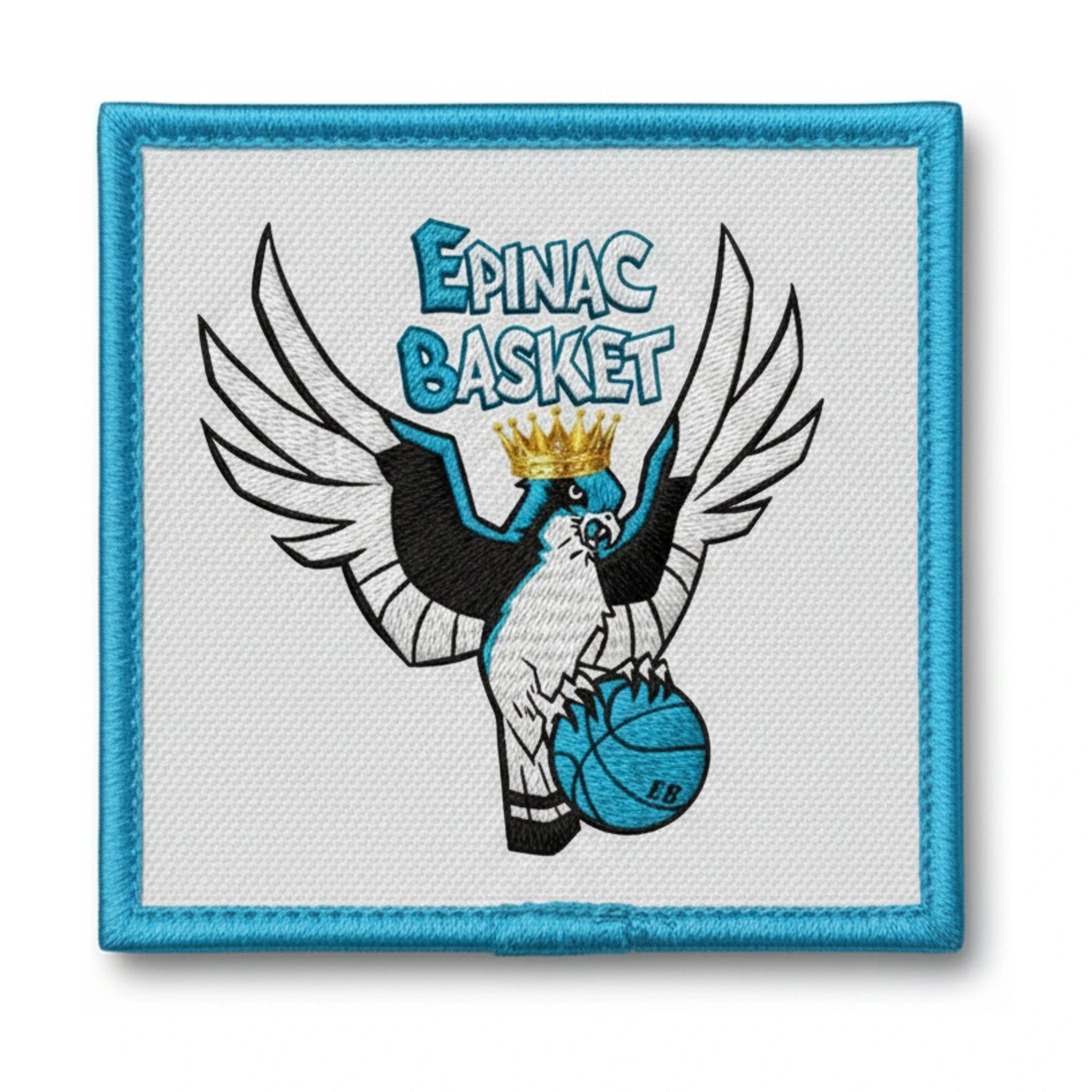 Patch brodé Epinac Basket Basketball logo