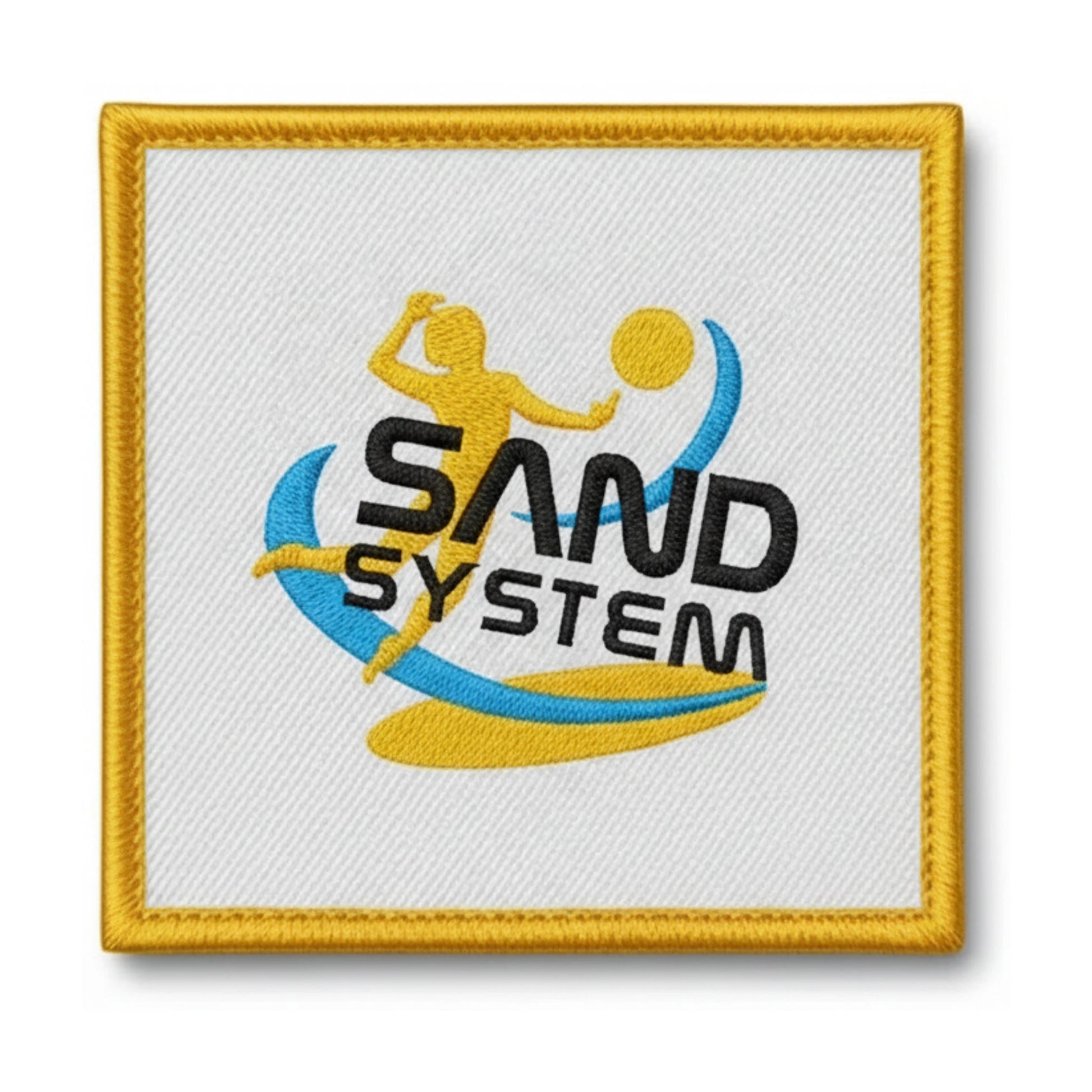 Patch brodé SAND SYSTEM ASSOCIATION Volley logo