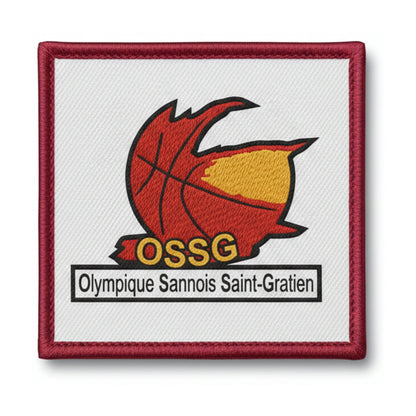 Patch brodé O Sannois St Gratien Basketball logo