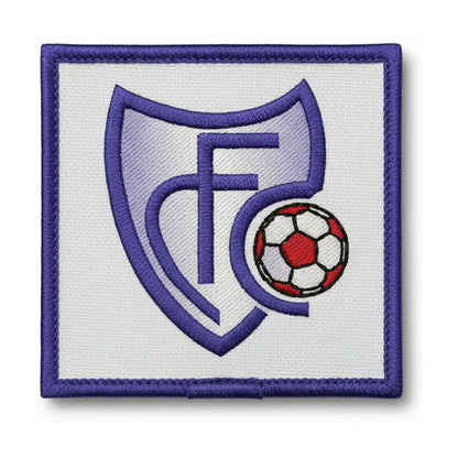 Patch brodé FC Chauray Football logo