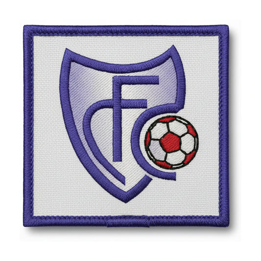 Patch brodé FC Chauray Football logo