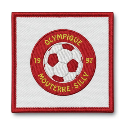 Patch brodé O. MOUTERRE SILLY Football logo