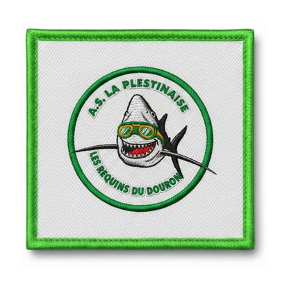 Patch brodé A.S. PLESTIN LES GREVES Football logo