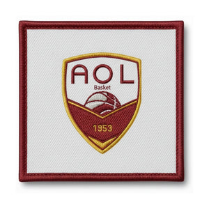 Patch brodé Aol Basket Basketball logo