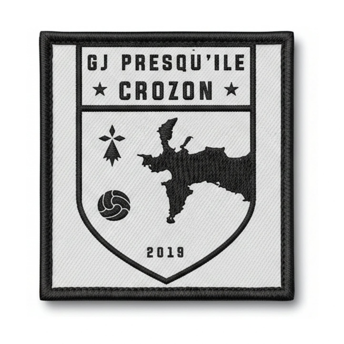 Patch brodé GJ PRESQU ILE DE CROZON Football logo