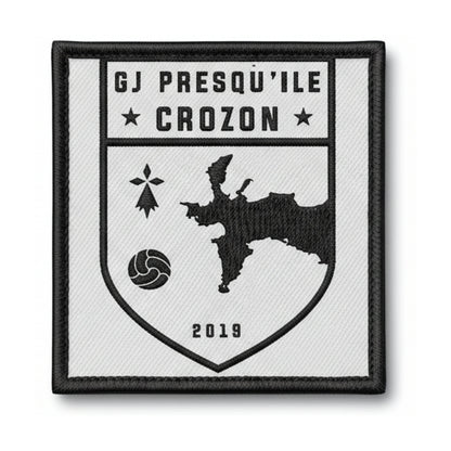 Patch brodé GJ PRESQU ILE DE CROZON Football logo