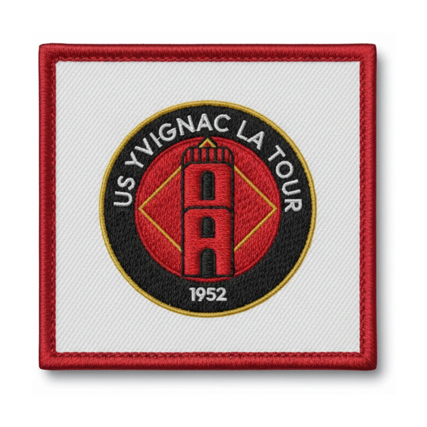 Patch brodé U. S. YVIGNAC Football logo