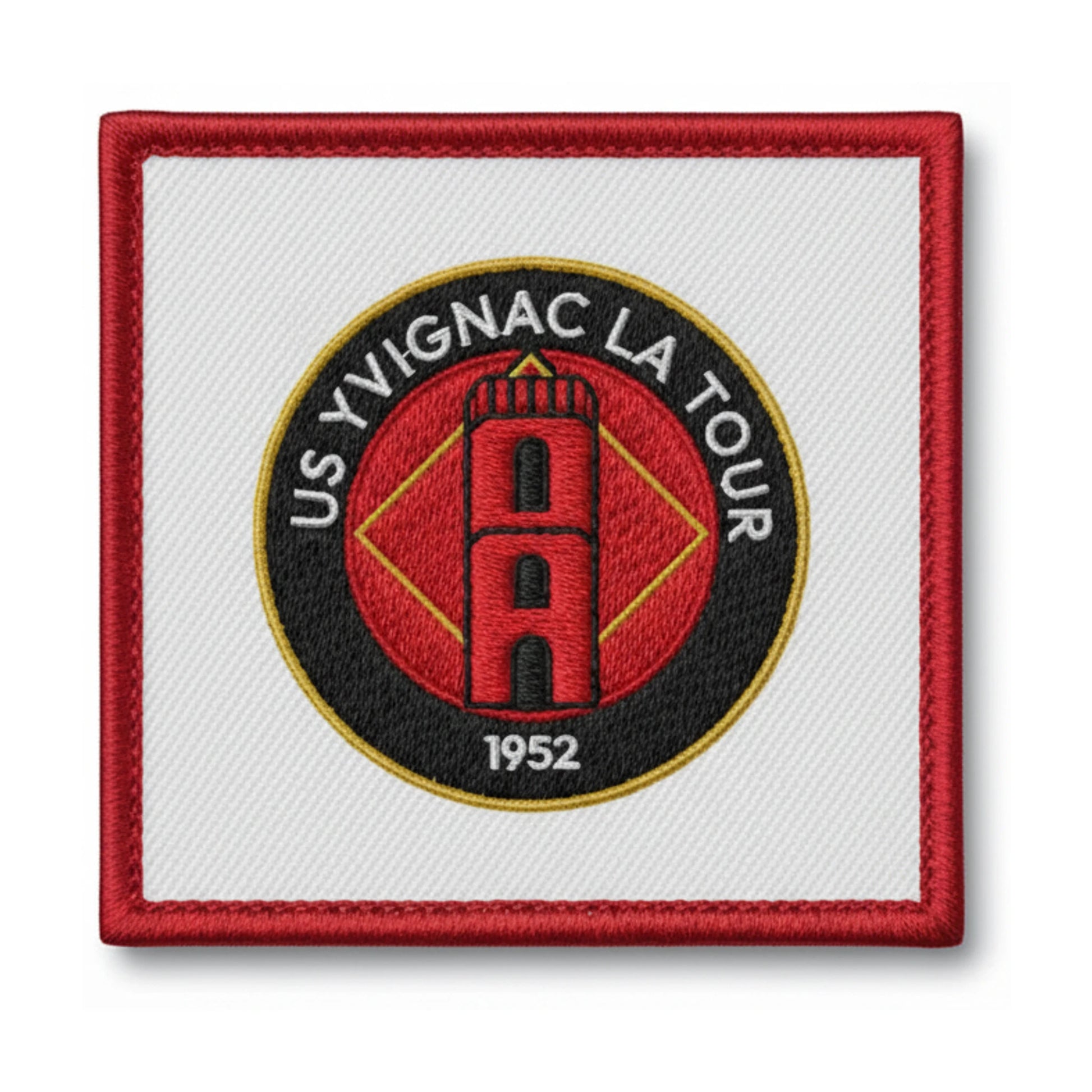Patch brodé U. S. YVIGNAC Football logo