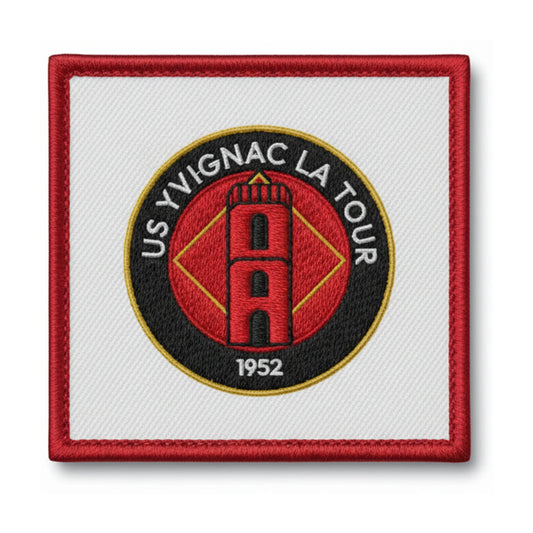 Patch brodé U. S. YVIGNAC Football logo