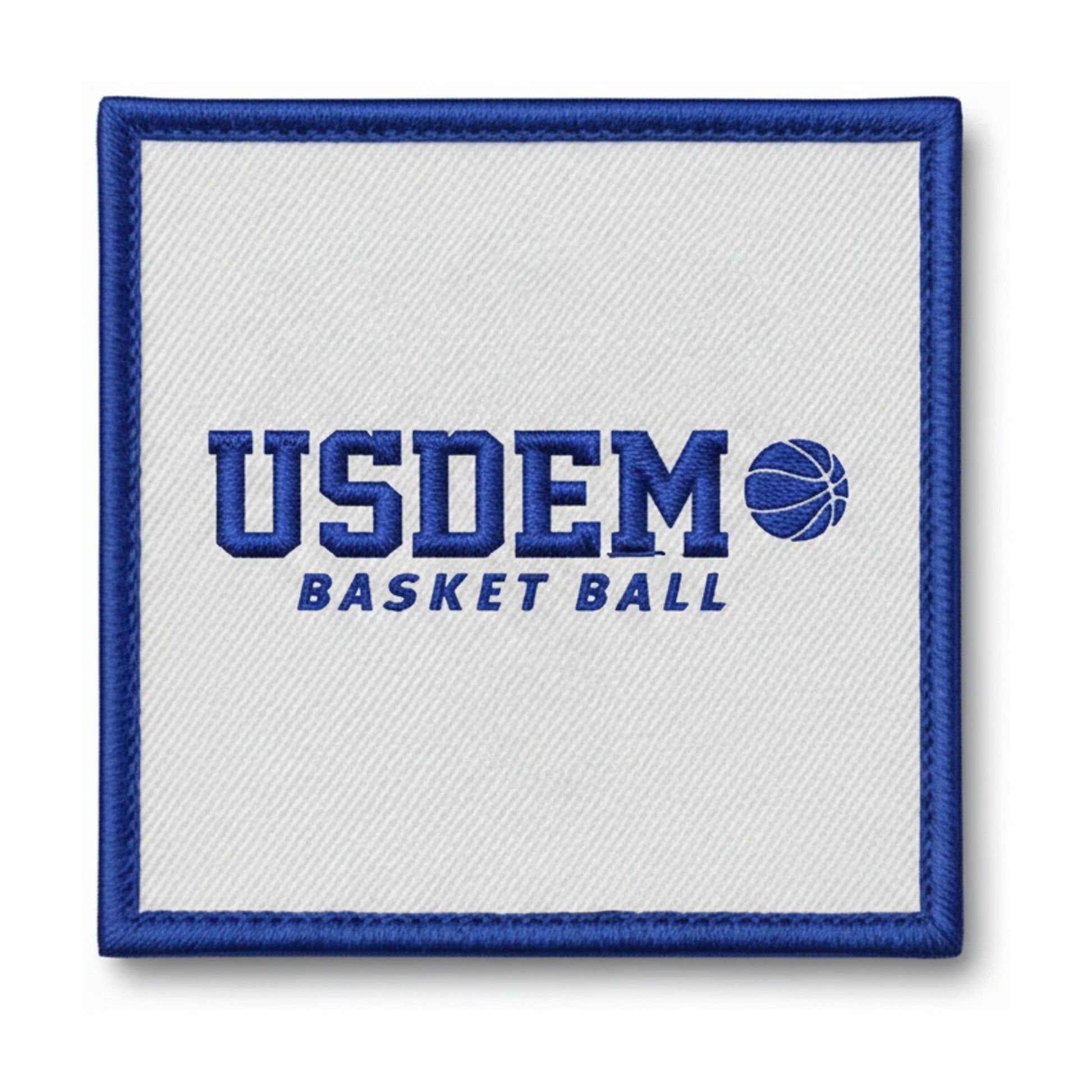 Patch brodé Usdem Basket Basketball logo