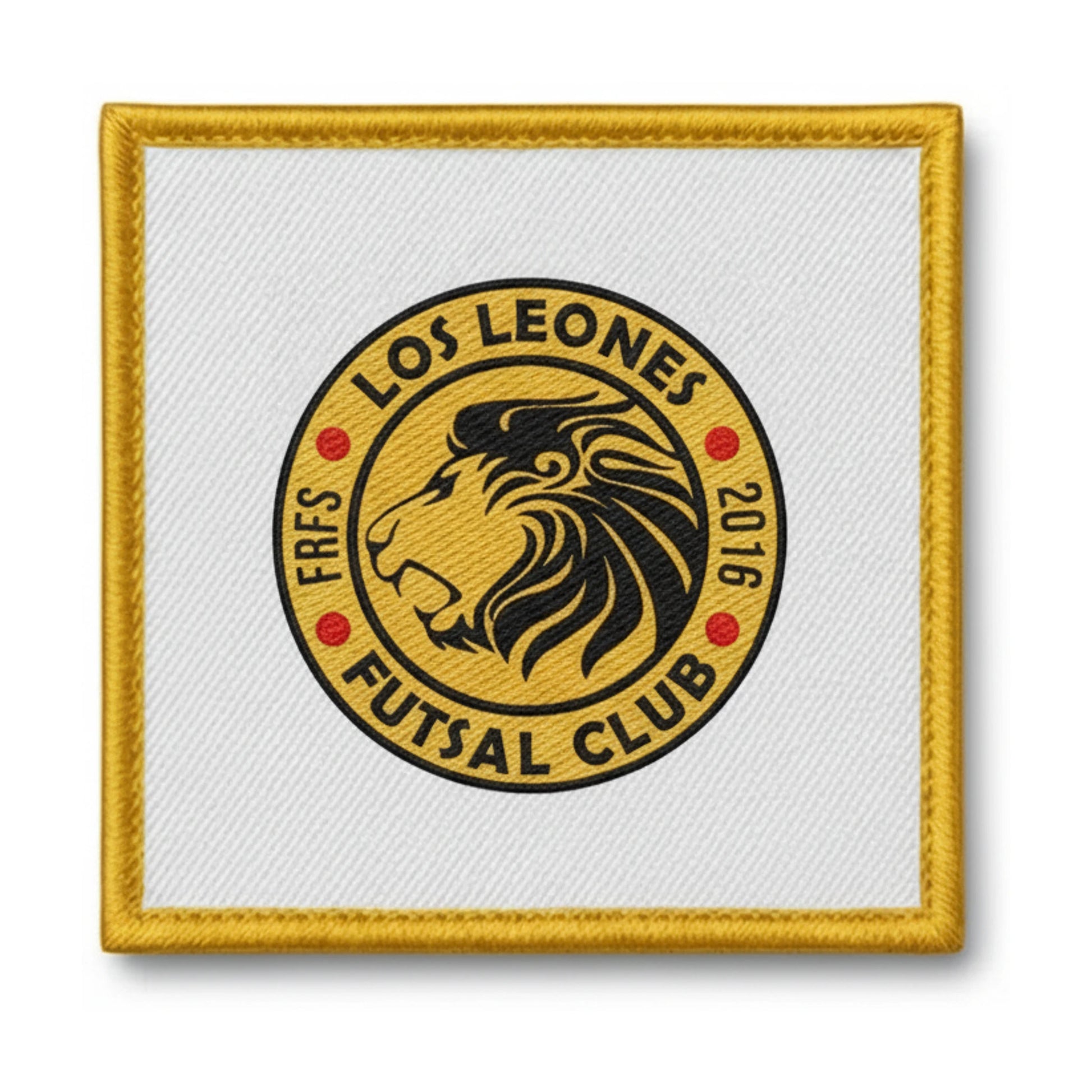 Patch brodé LOS LEONES FUTSAL C. BEAUCAMPS- LIGNY Football logo