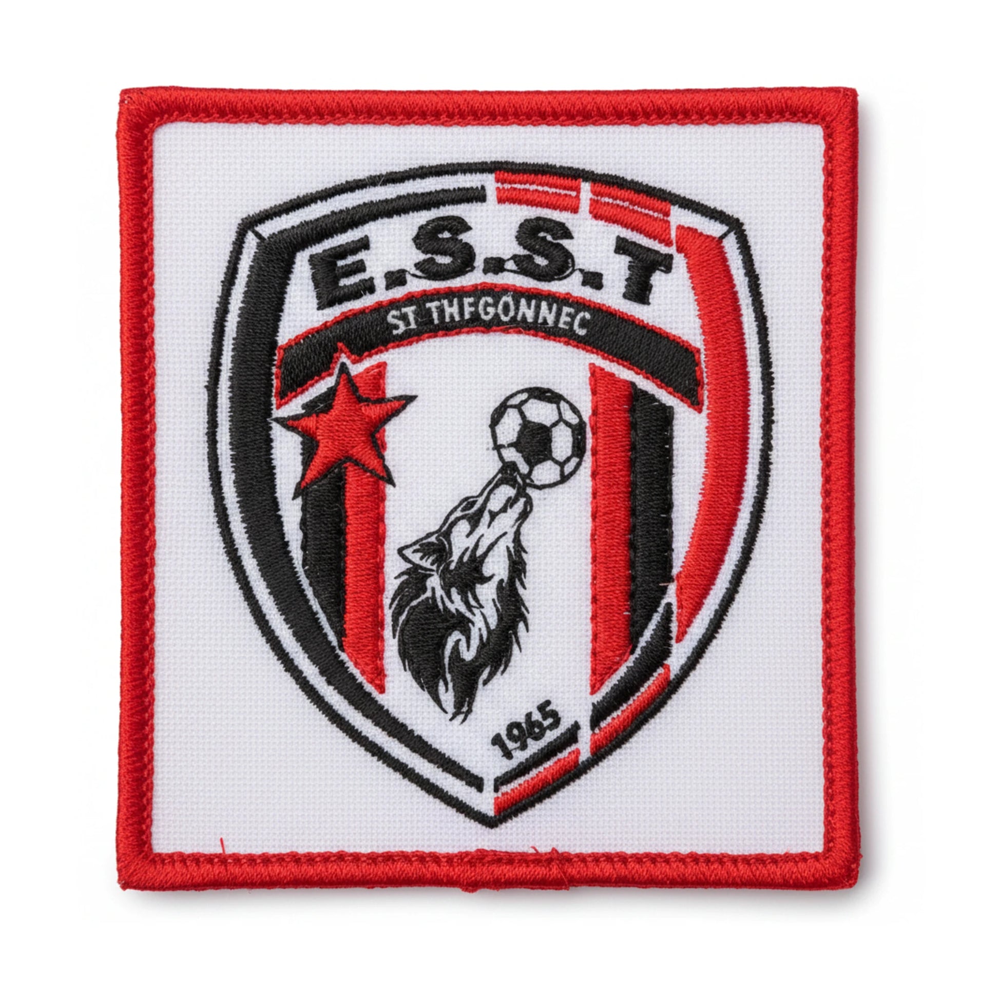 Patch brodé Et sur St Thegonnec Football logo