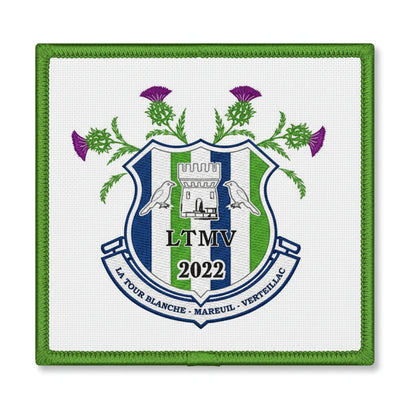 Patch brodé FOOTBALL CLUB LA TOUR MAREUIL VERTEILLAC Football logo