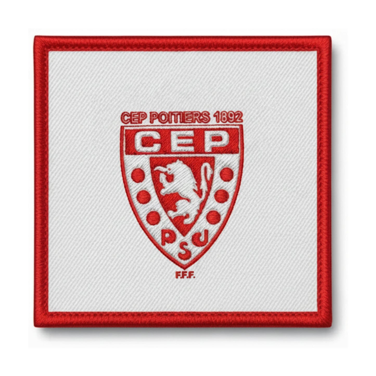 Patch brodé CEP POITIERS 1892 Football logo