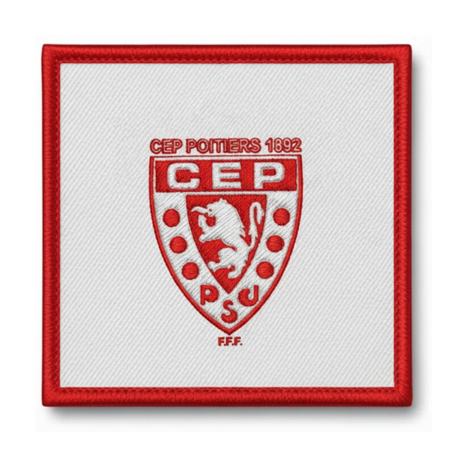 Patch brodé CEP POITIERS 1892 Football logo