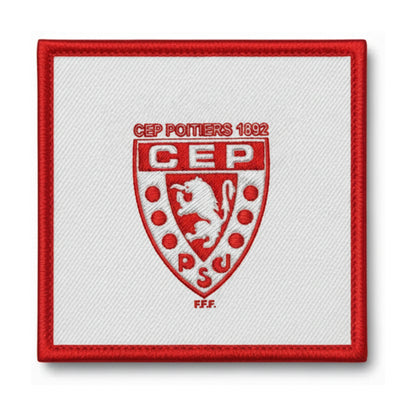 Patch brodé CEP POITIERS 1892 Football logo