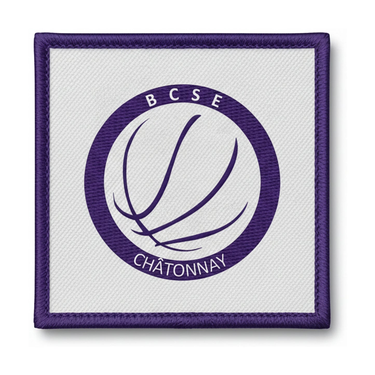 Patch brodé Chatonnay BC des Etangs Basketball logo