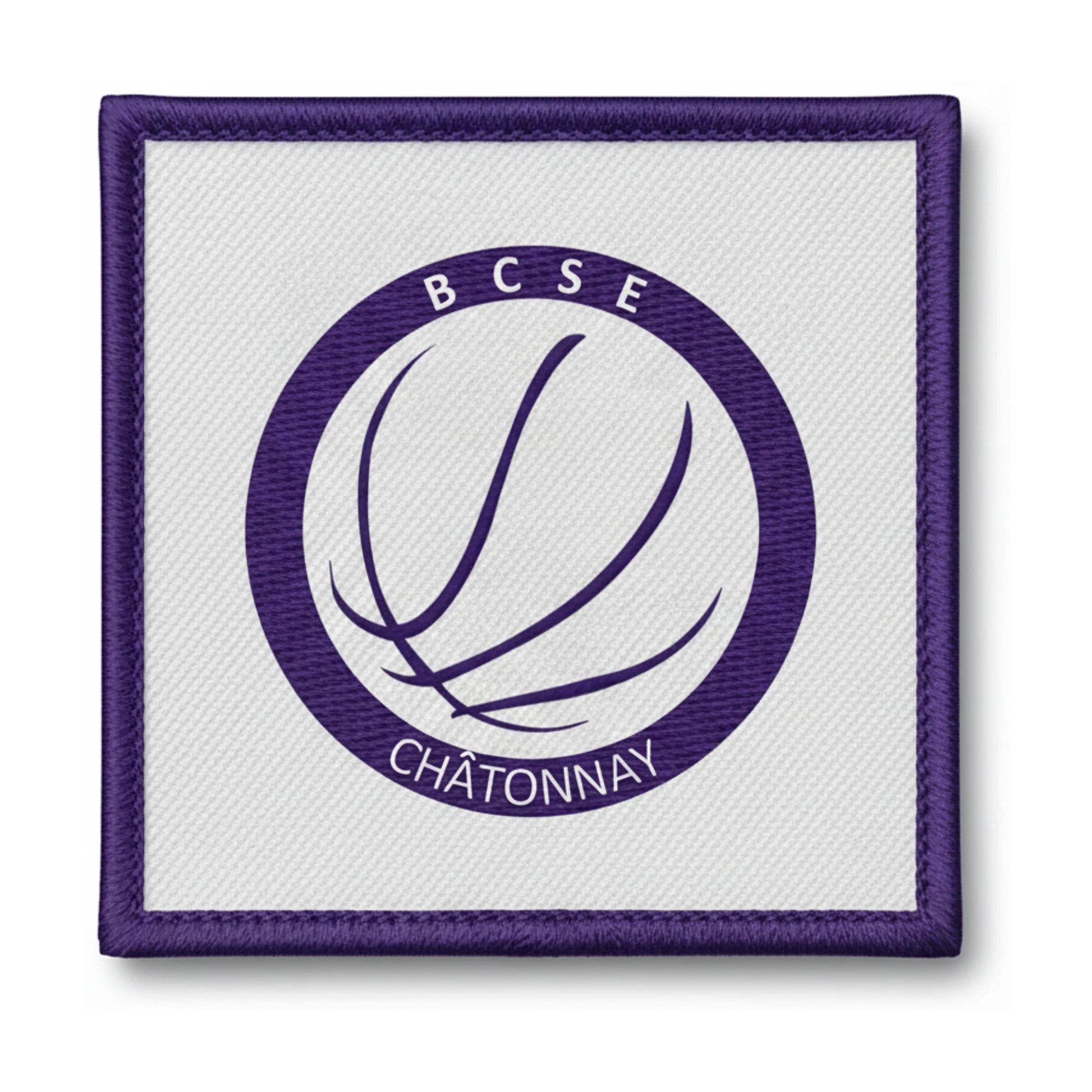 Patch brodé Chatonnay BC des Etangs Basketball logo