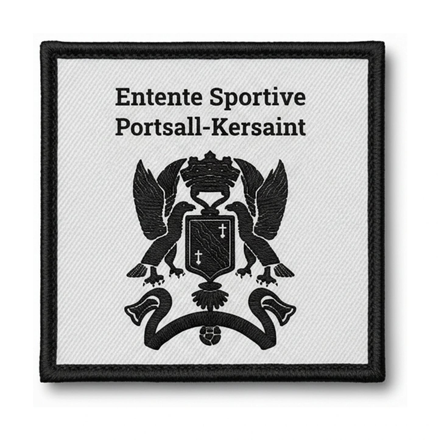 Patch brodé ENT.S. PORTSALL KERSAINT Football logo