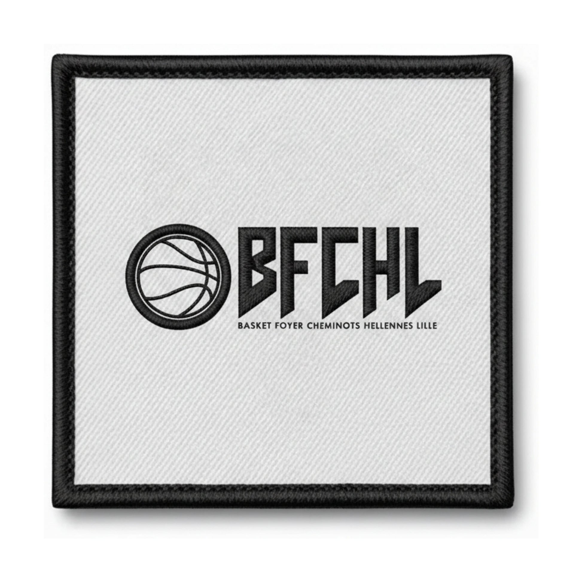 Patch brodé Hellemmes Lille Bfc Basketball logo