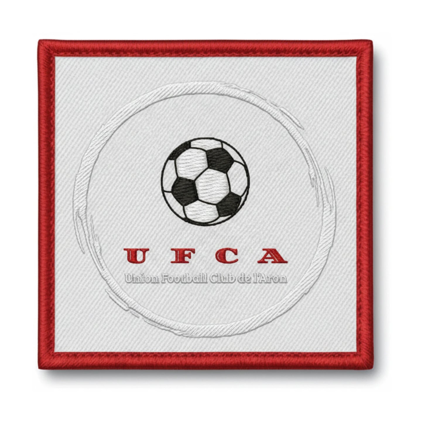 Patch brodé U. F. C. DE L'ARON LA DOMINELAIS Football logo