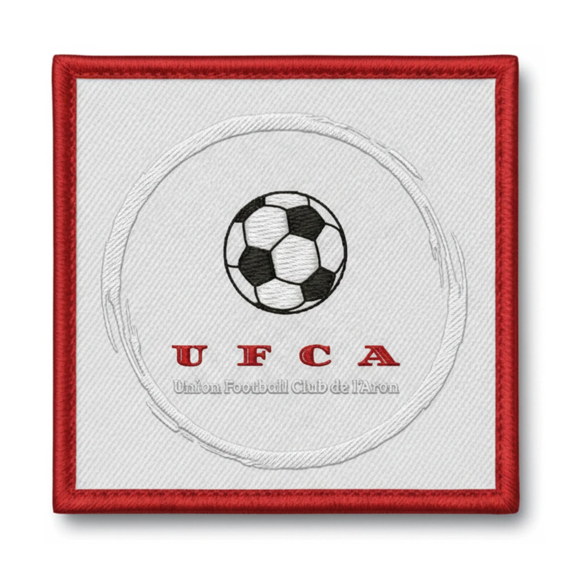 Patch brodé U. F. C. DE L'ARON LA DOMINELAIS Football logo