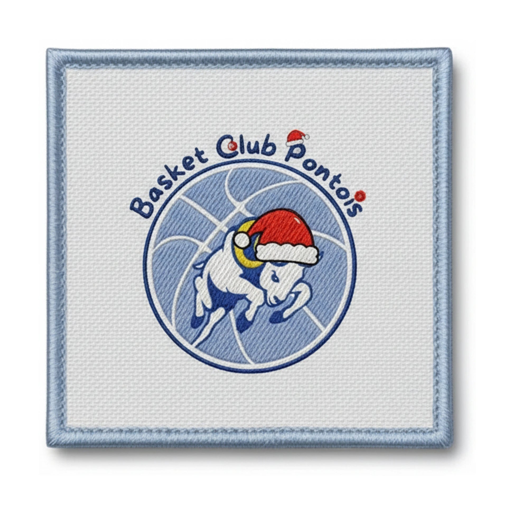 Patch brodé Basket Club Pontois Basketball logo