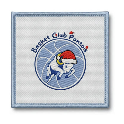 Patch brodé Basket Club Pontois Basketball logo