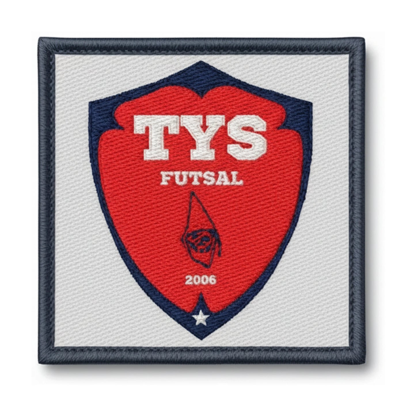 Patch brodé TYS FUTSAL CLUB Football logo