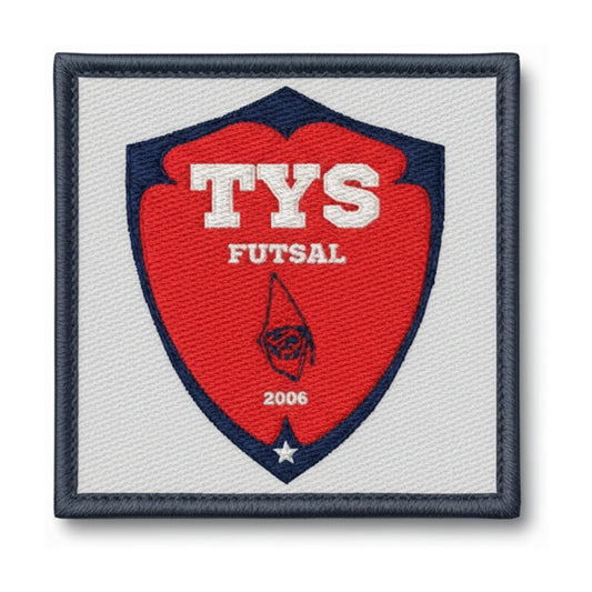 Patch brodé TYS FUTSAL CLUB Football logo