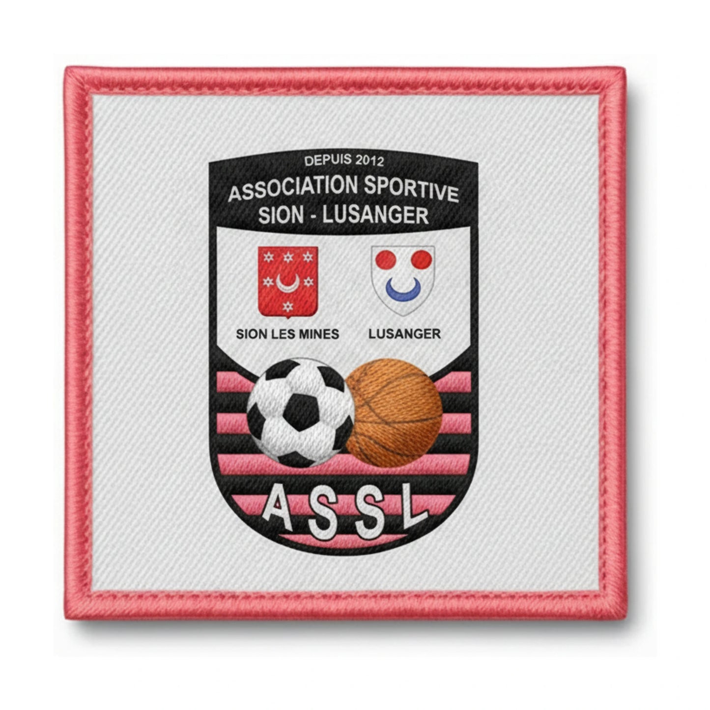 Patch brodé A. S. SION LUSANGER Football logo