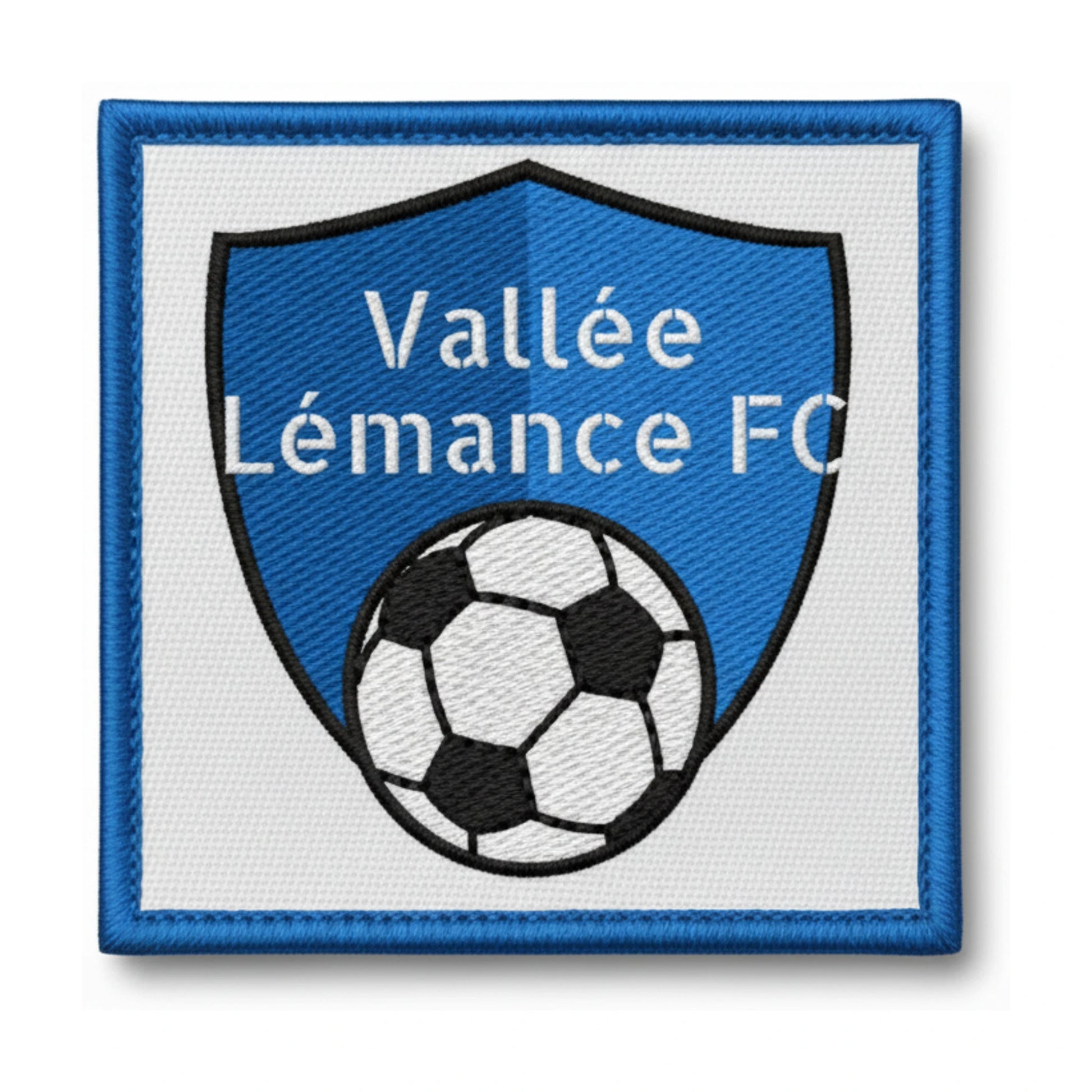 Patch brodé VALLEE LEMANCE F. C. Football logo