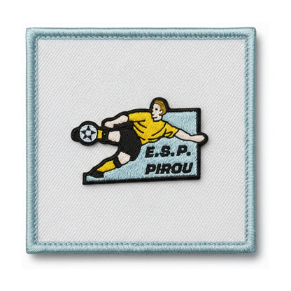 Patch brodé Esp sur Pirou Football logo