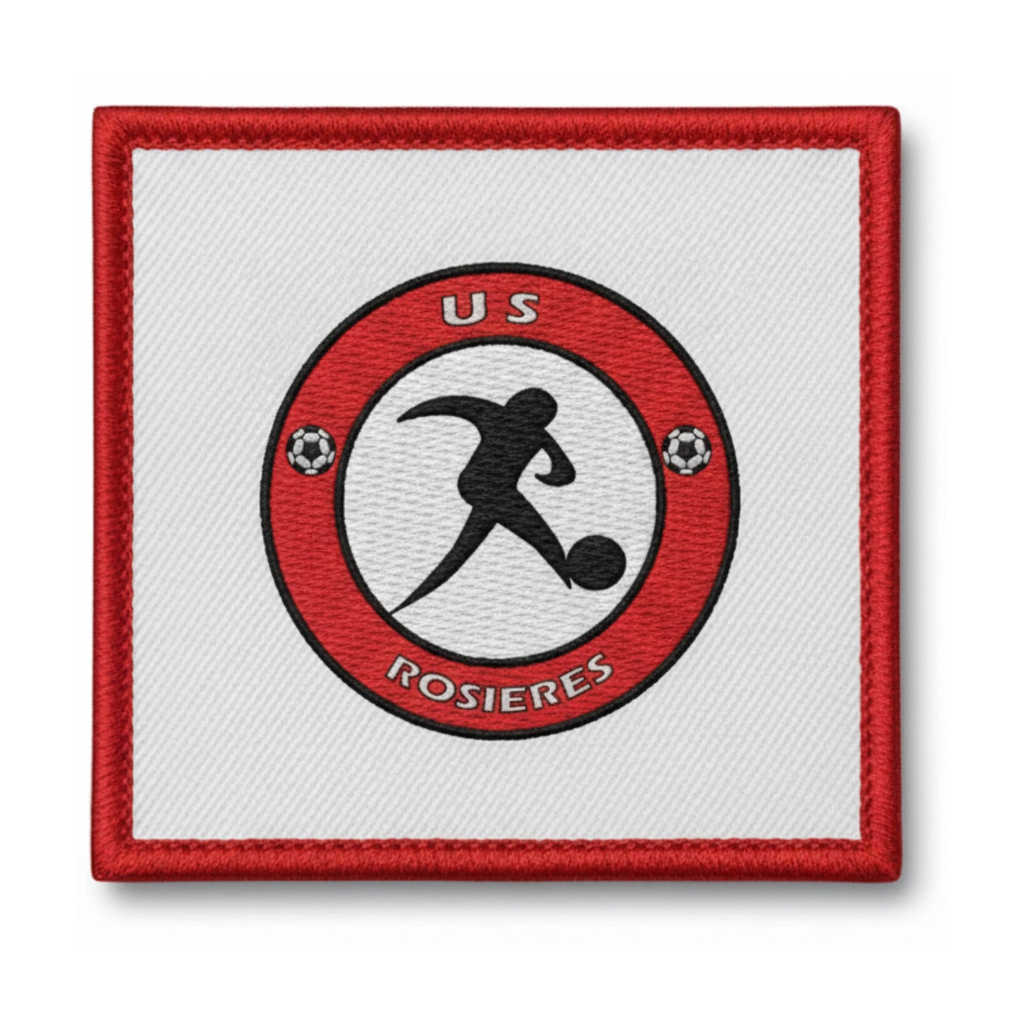 Patch brodé U.S. ROSIERES Football logo