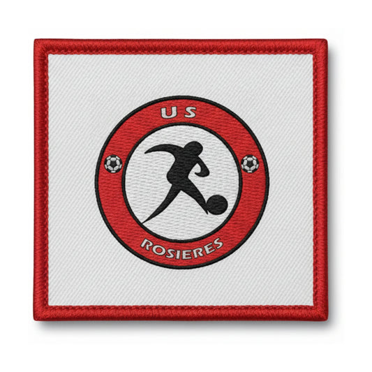 Patch brodé U.S. ROSIERES Football logo