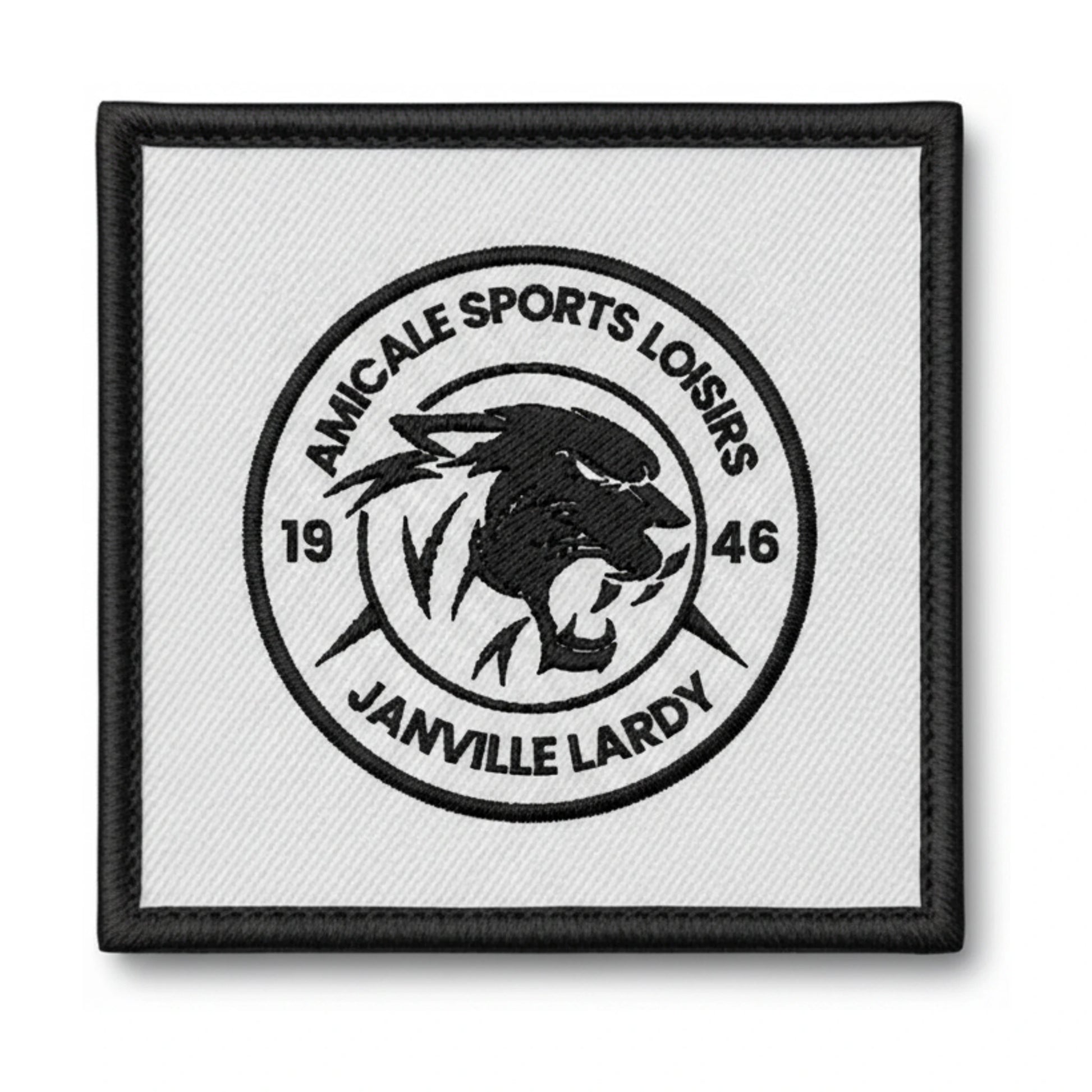 Patch brodé Amicale Des Sports Et Loisirs de Janville Lardy Basketball logo