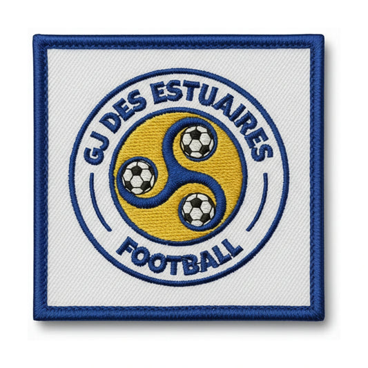 Patch brodé GJ ESTUAIRES-ROMAGNE Football logo