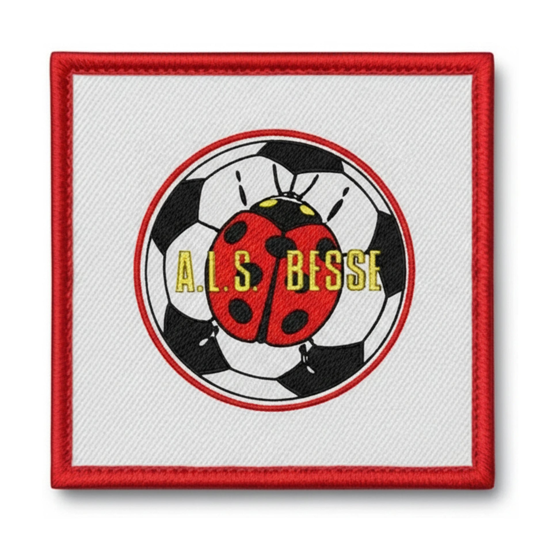 Patch brodé AM. LAIQ. S. DE BESSE EGLISENEUVE Football logo