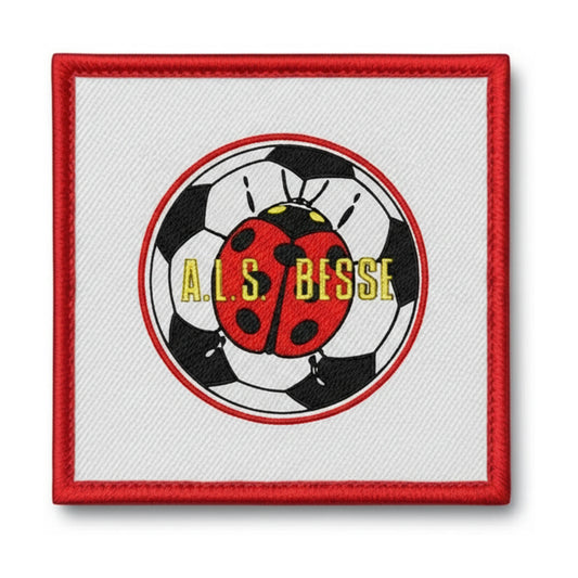 Patch brodé AM. LAIQ. S. DE BESSE EGLISENEUVE Football logo