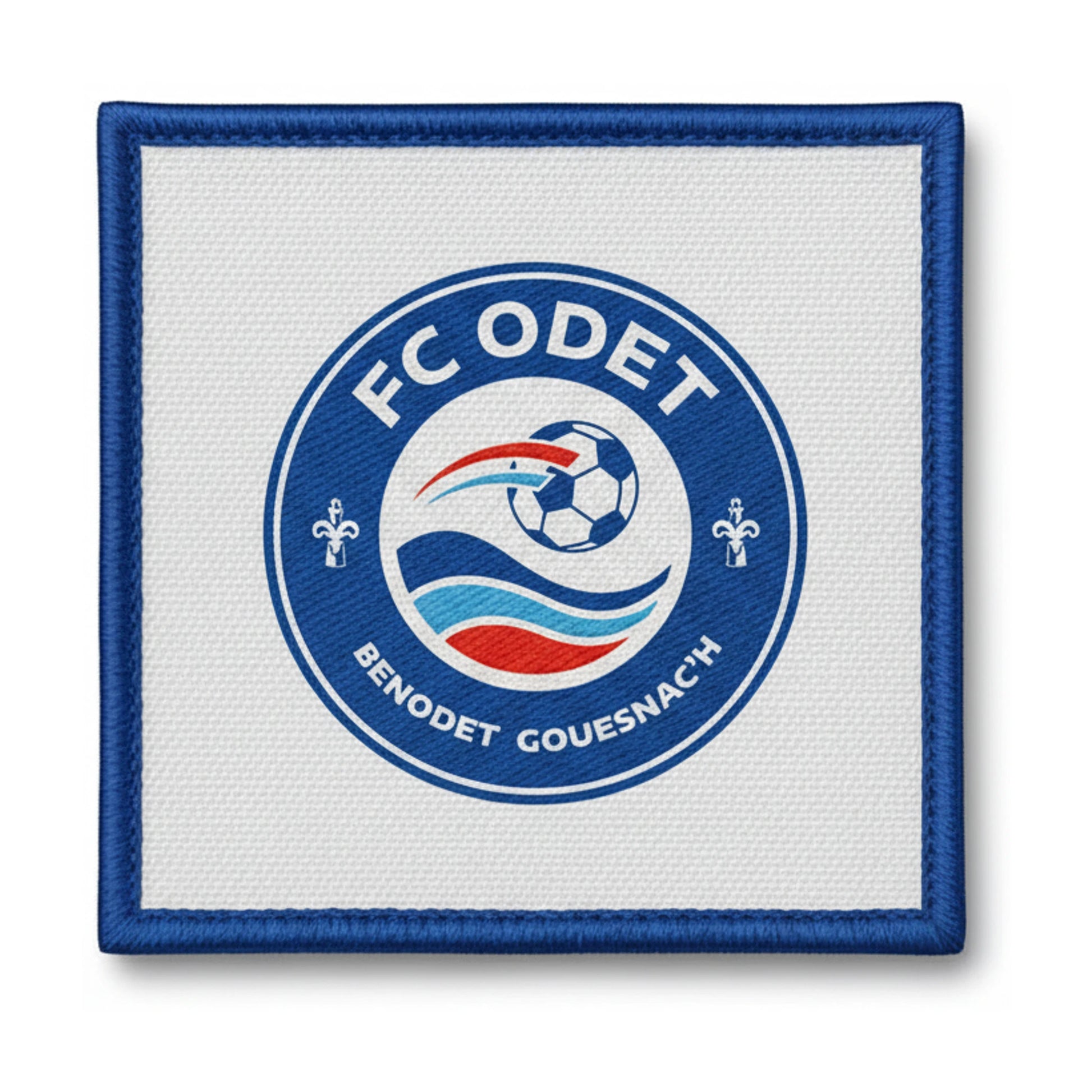 Patch brodé F.C. ODET BENODET GOUESNACH Football logo