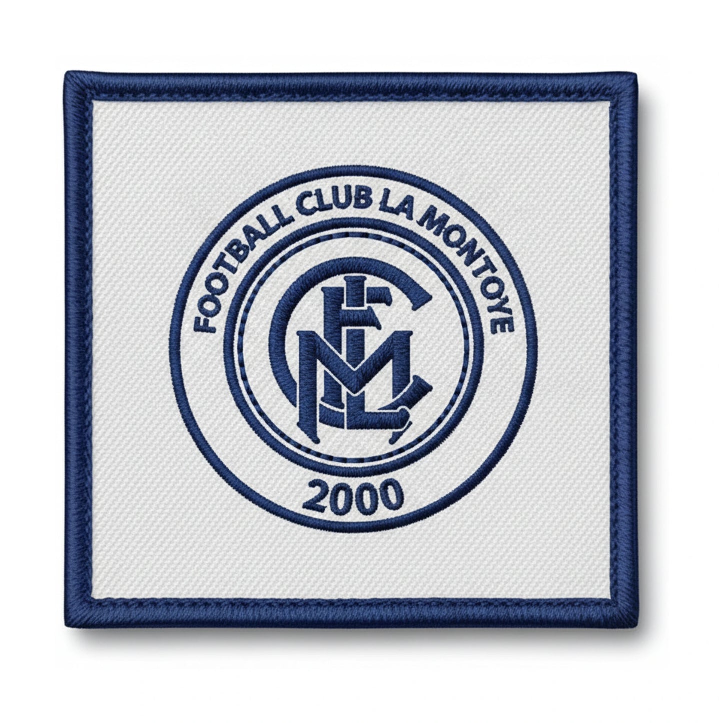 Patch brodé FC La Montoye Football logo