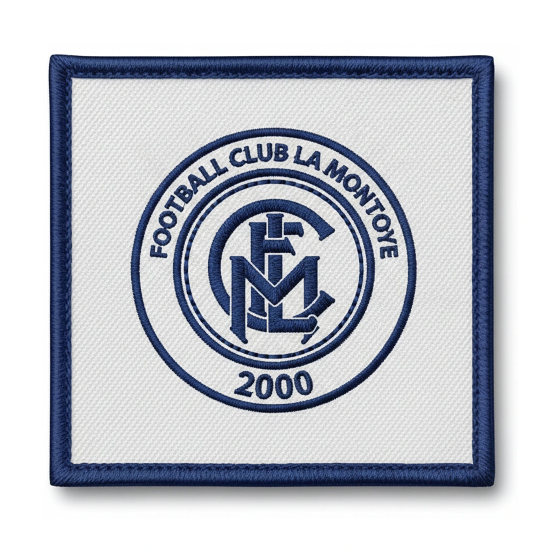 Patch brodé FC La Montoye Football logo