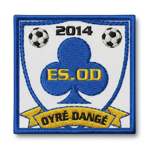 Patch brodé Elan Sportif Oyre Dange Football logo