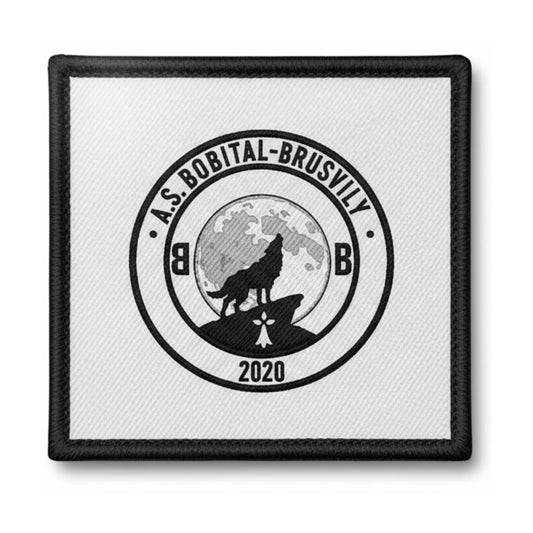 Patch brodé ASSOCIATION SPORTIVE BOBITAL BRUSVILY Football logo