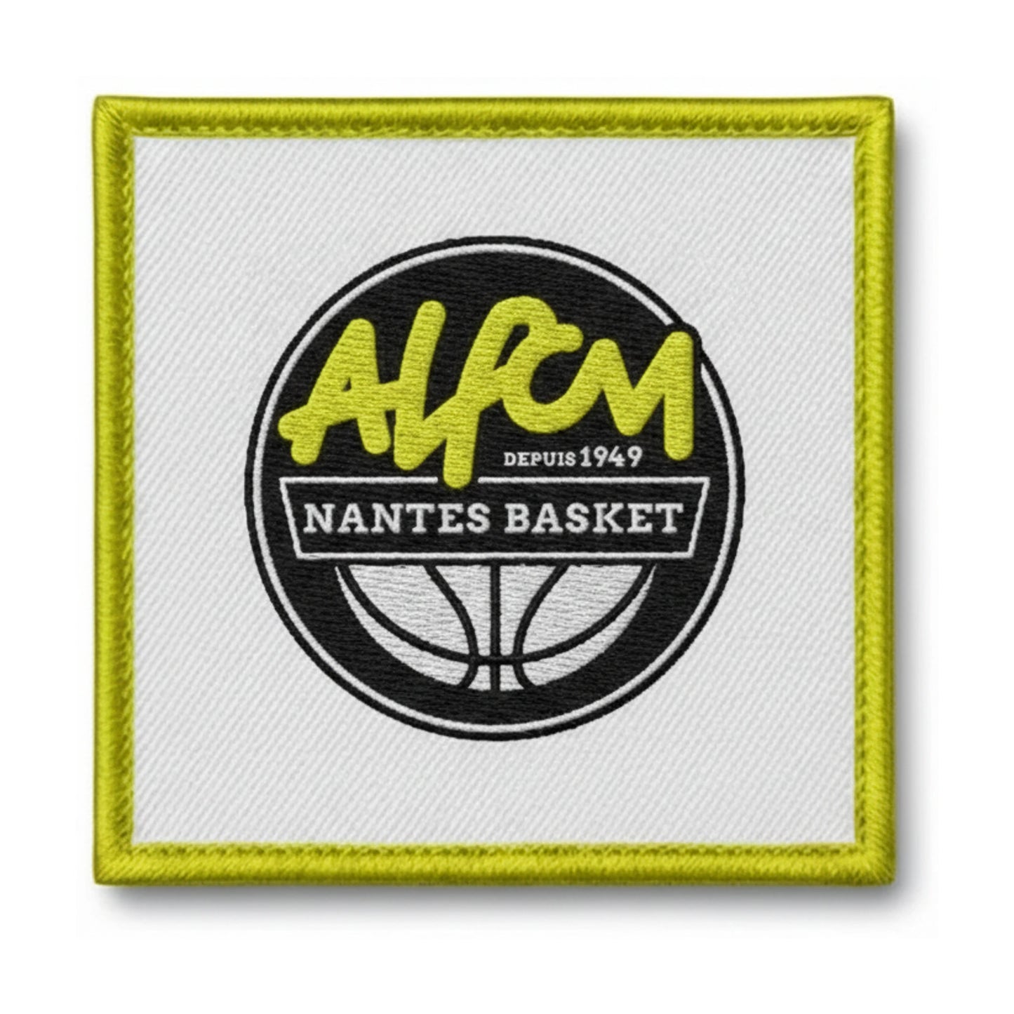 Patch brodé Alpc Moulin Nantes Basket Basketball logo