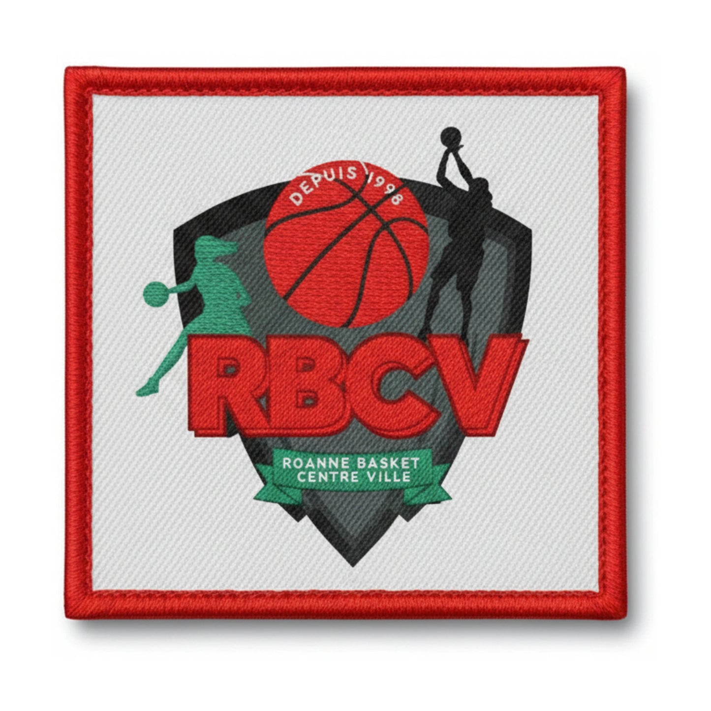 Patch brodé L'Etrat Basket Basketball logo