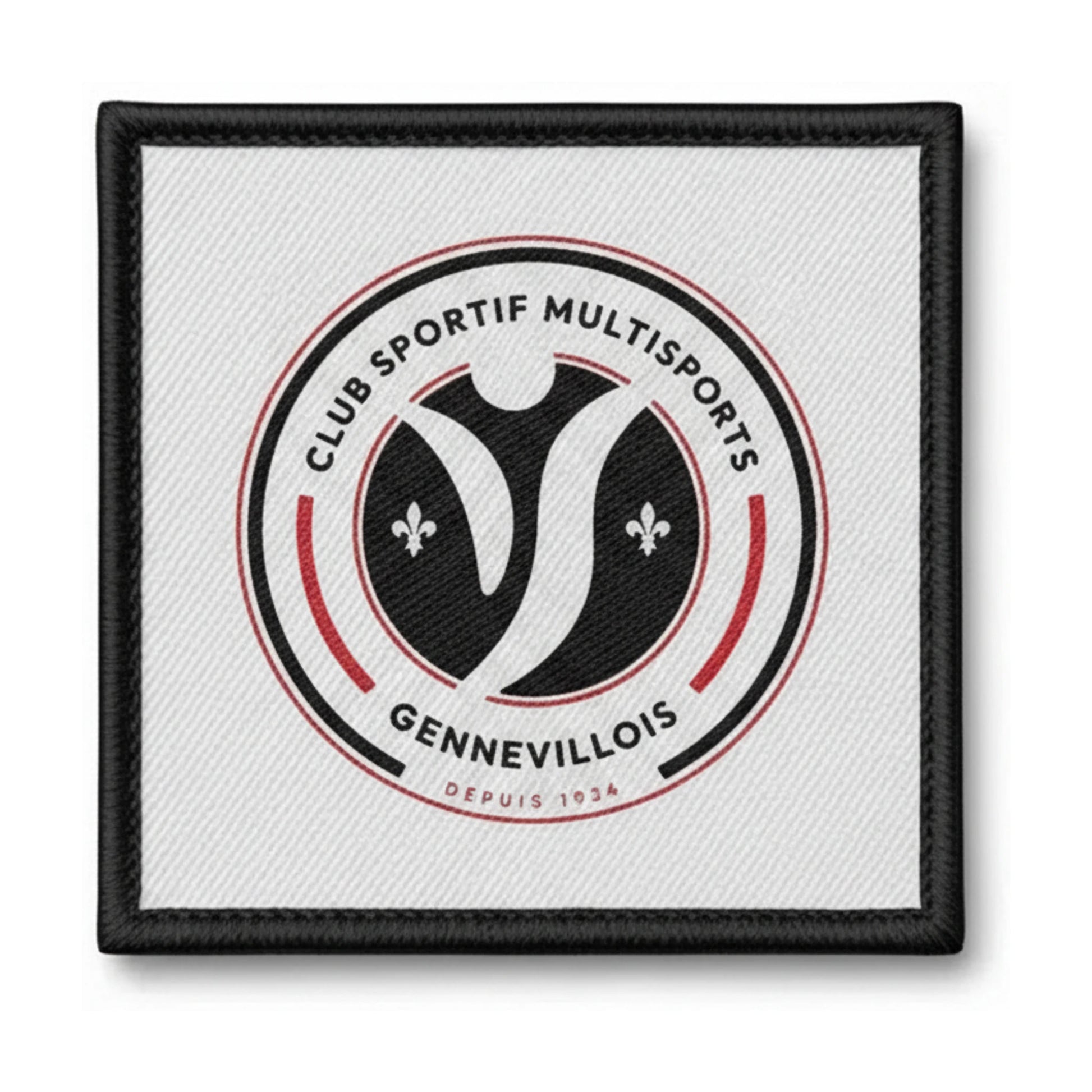 Patch brodé Club Sportif Multisports Gennevillois Handball logo