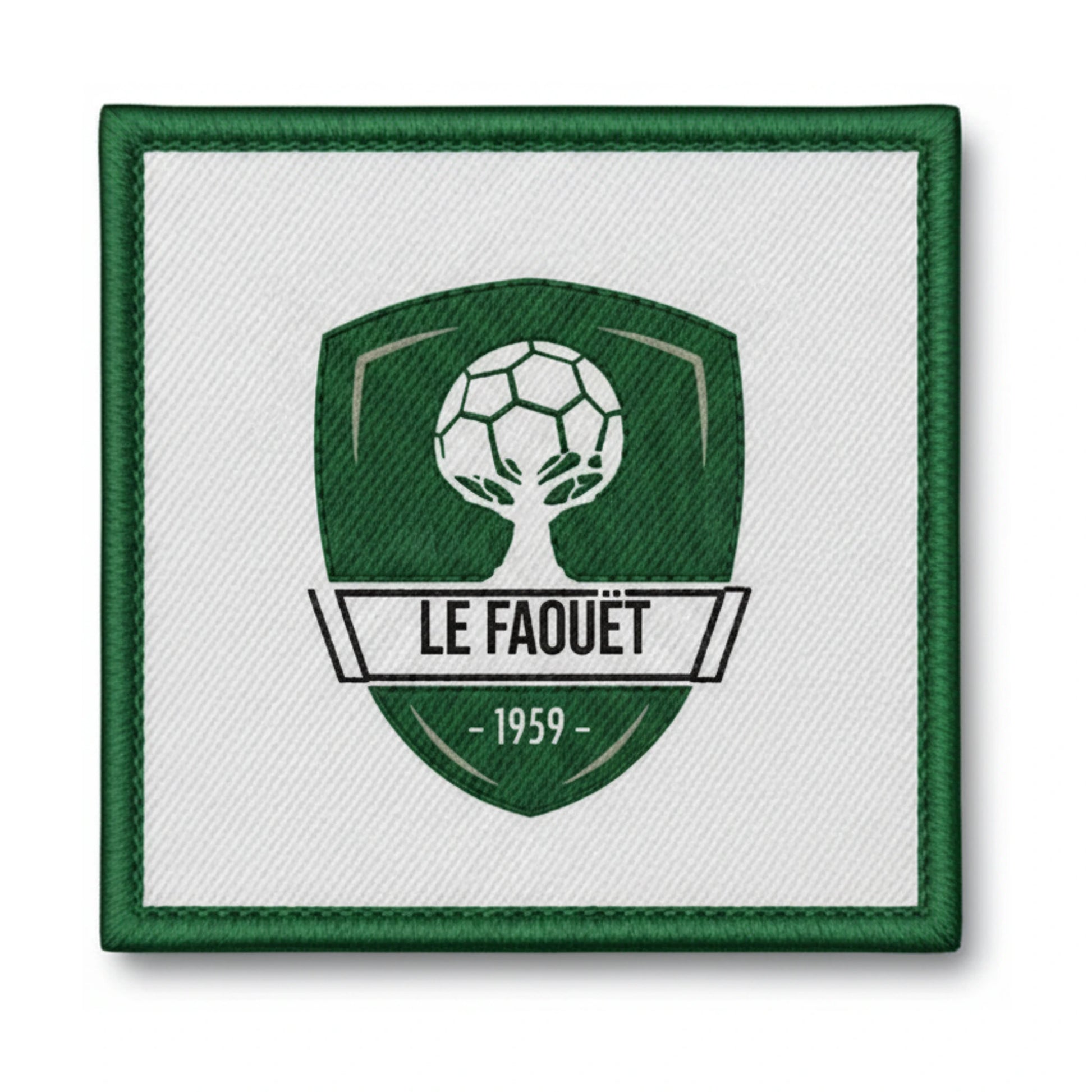 Patch brodé AV. DU LEFF LE FAOUET Football logo